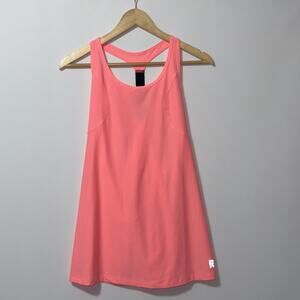 Reaction Kenneth Cole pink athletic tank top women’s size large NWT